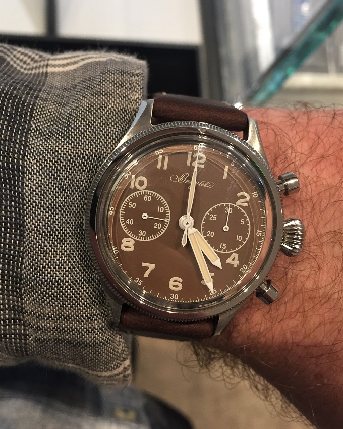 Breguet Type 20 Onlywatch 2019 wrist