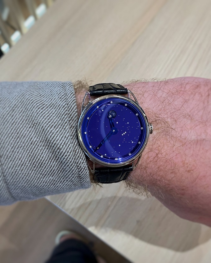 De Bethune Starry night blued titanium