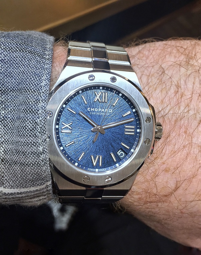 Chopard Alpine Eagle 41mm Lucent steel blue dial