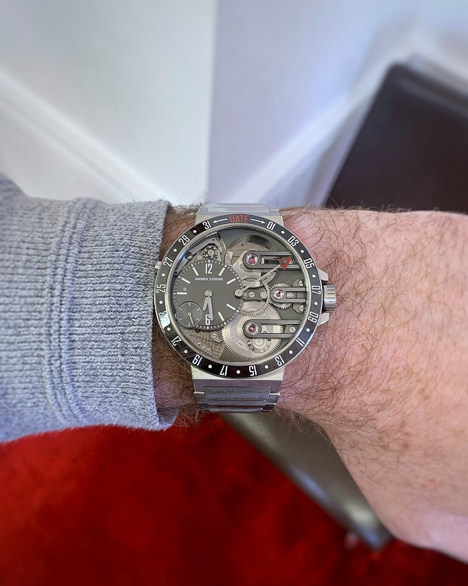 Armin Strom Orbit wristshot