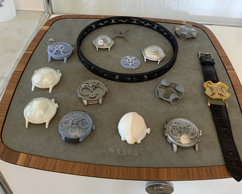 3D printed MB&F cases